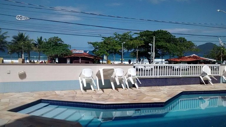 Melhor preço 2 quartos pé na areia Costa Atlantica Ubatuba