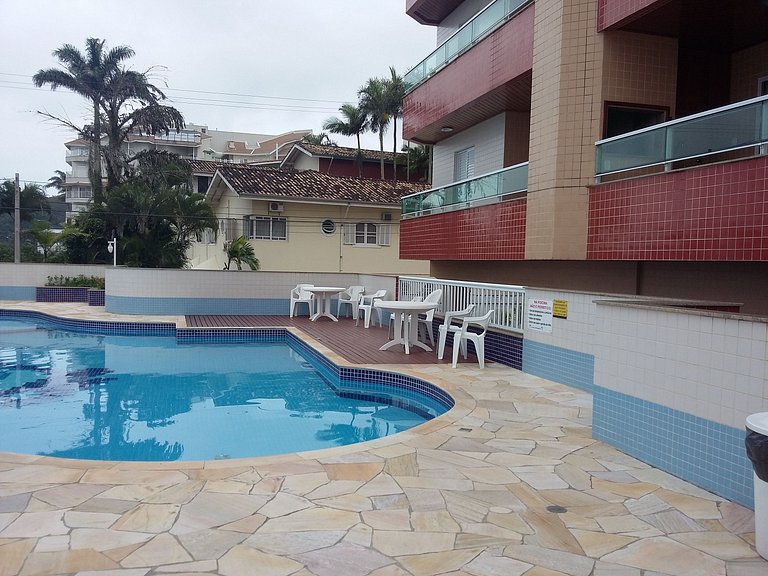 Melhor preço 2 quartos pé na areia Costa Atlantica Ubatuba