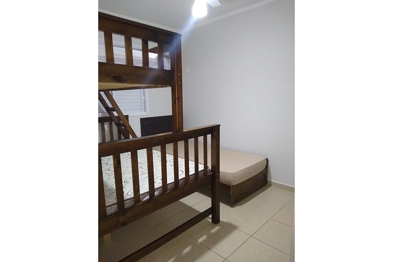 Melhor preço 2 quartos pé na areia Costa Atlantica Ubatuba