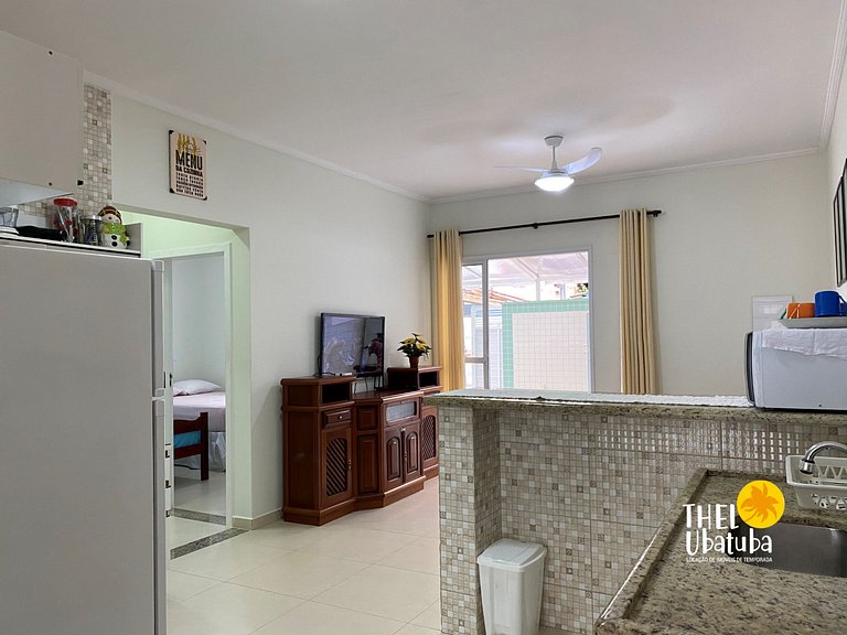 Melhor preço. Ubatuba, casa com churrasqueira