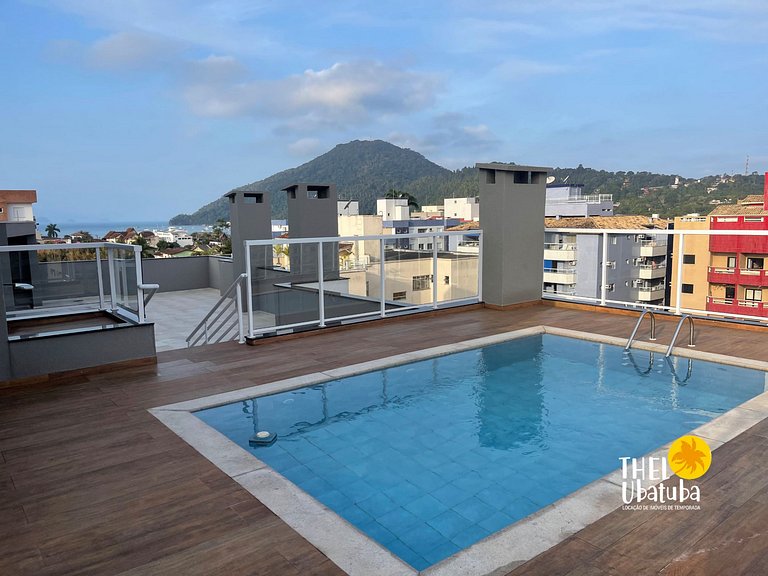 Melhor preço. Reserve sem taxas, apto novo, piscina