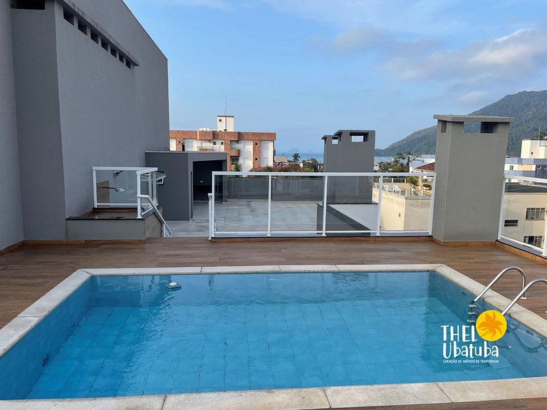 Melhor preço. Reserve sem taxas, apto novo, piscina