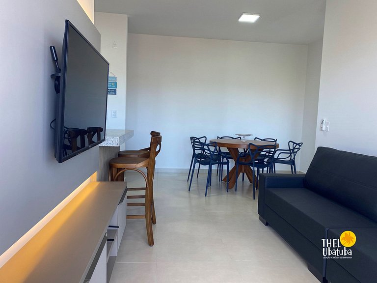 Melhor preço. Reserve sem taxas, apto novo, piscina