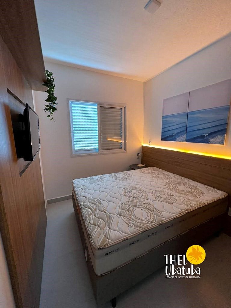 Melhor preço. Reserve sem taxas, apto novo, piscina,ubatuba
