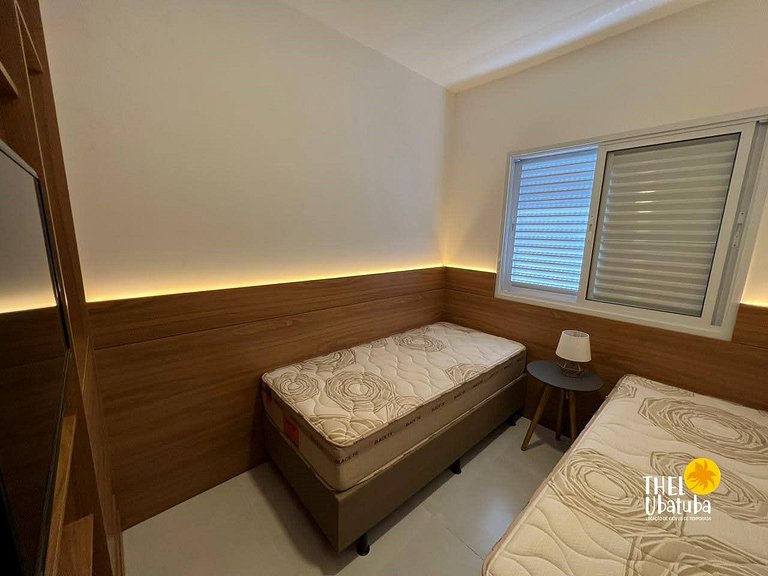 Melhor preço. Reserve sem taxas, apto novo, piscina,ubatuba
