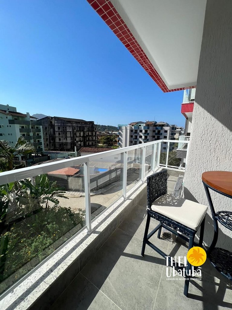 Melhor preço. Reserve sem taxas, apto novo, piscina,ubatuba