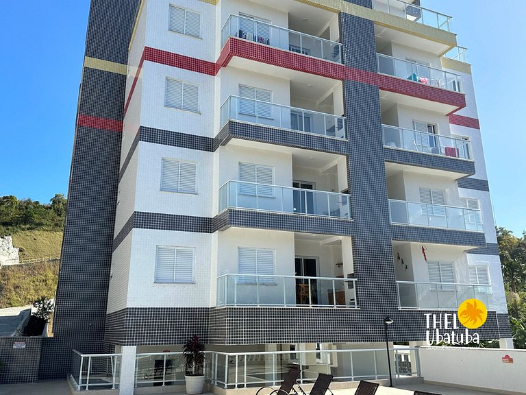 Melhor preço. Reserve sem taxas, apto novo, piscina,ubatuba