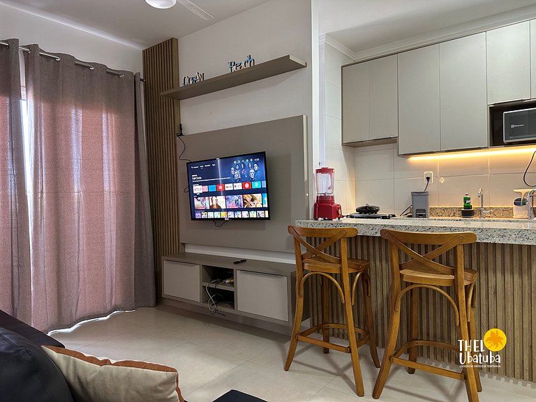 Melhor preço. Reserve sem taxas, apto novo, piscina