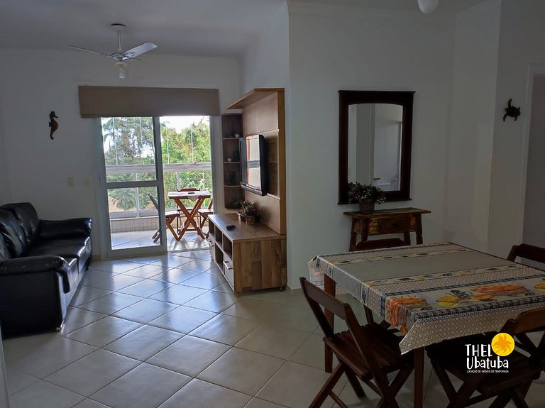 Praia Grande Ubatuba, com Ar  e piscina aquecida