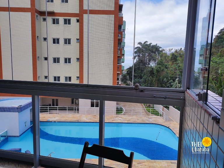 Praia Grande Ubatuba, com Ar  e piscina aquecida