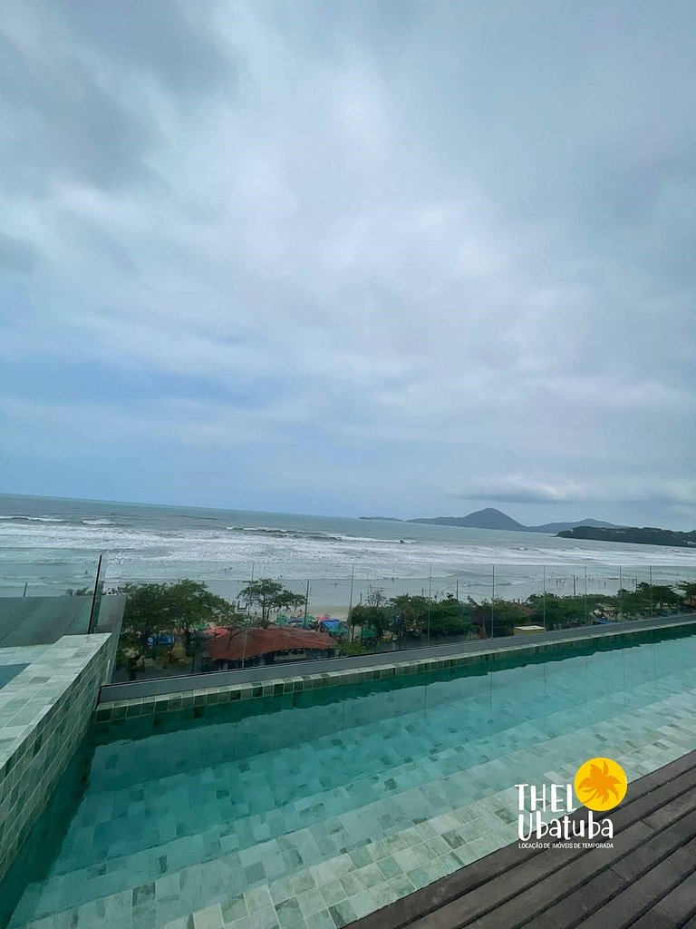 Bambu Praia Grande Ubatuba, pé na areia, frente ao mar