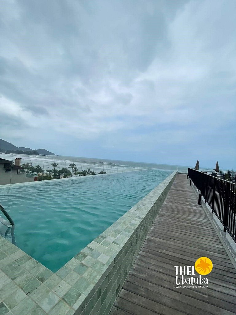 Bambu Praia Grande Ubatuba, pé na areia, frente ao mar