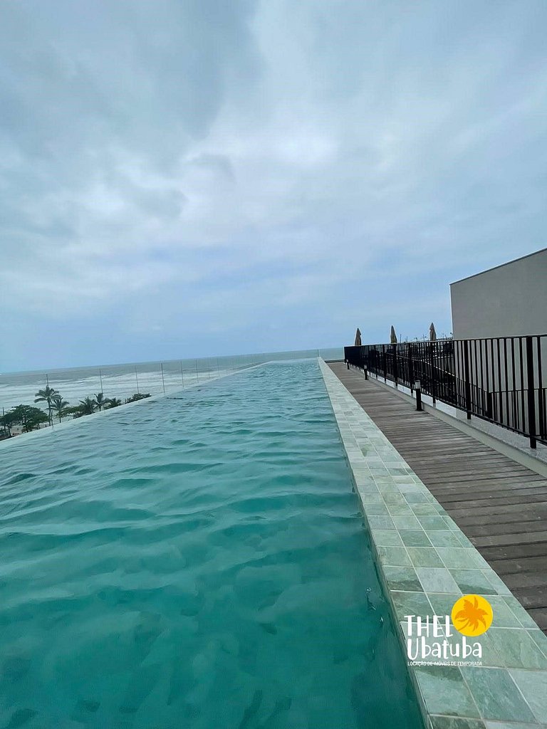 Bambu Praia Grande Ubatuba, pé na areia, frente ao mar