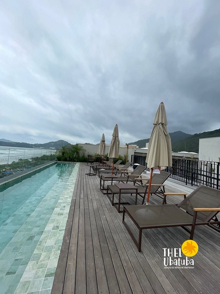 Bambu Praia Grande Ubatuba, pé na areia, frente ao mar