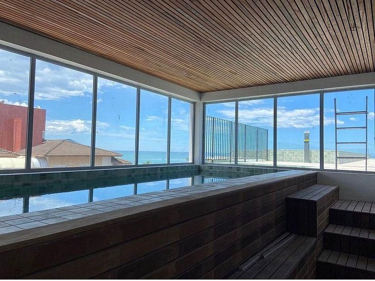 Bambu Praia Grande Ubatuba, pé na areia, frente ao mar
