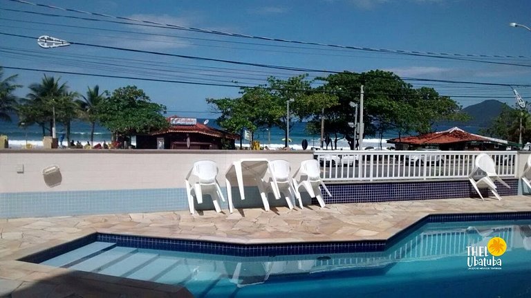 Melhor preço,Reserve sem taxas, pé na areia, piscina,113/D