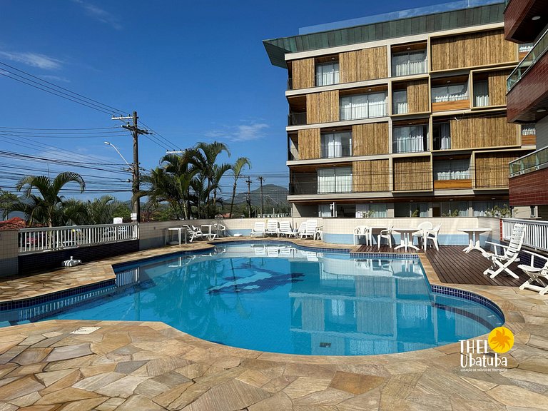 Melhor preço,Reserve sem taxas, pé na areia, piscina,113/D