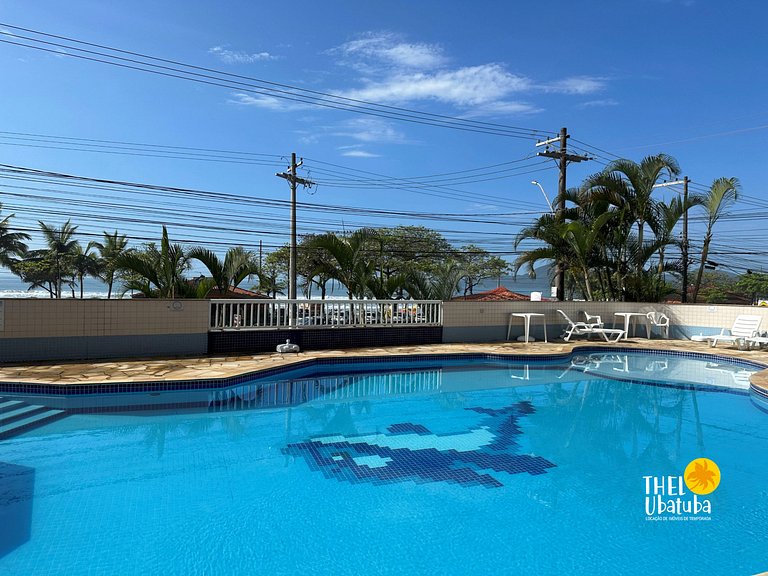 Melhor preço,Reserve sem taxas, pé na areia, piscina,113/D