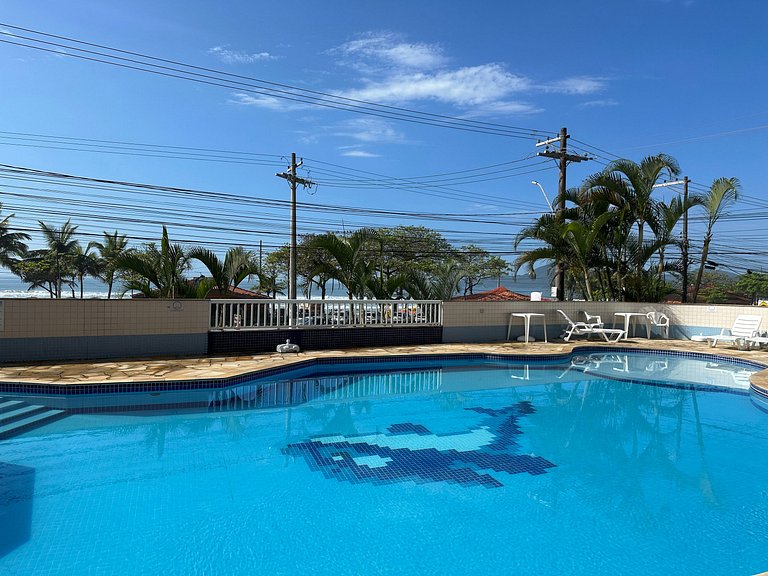 Melhor preço 3 quartos pé na areia 2 garagens Ubatuba 222