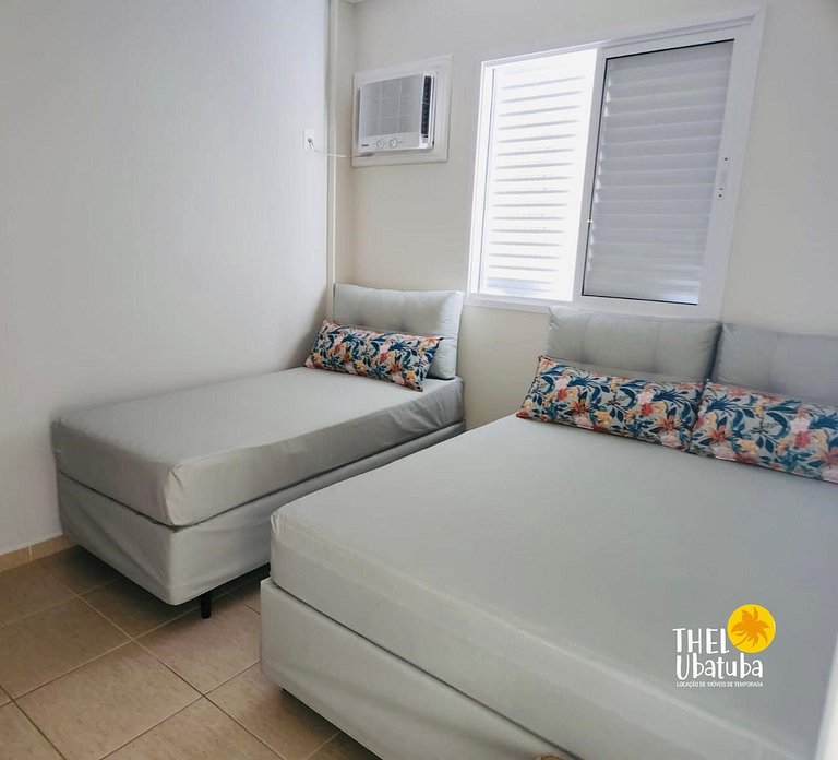 Melhor preço 3 quartos pé na areia 2 garagens Ubatuba 222