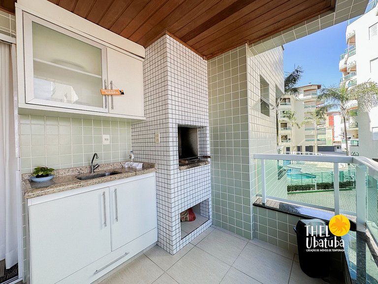 12/B_Grand Beach. Reserve sem taxas, piscina echurrasqueira
