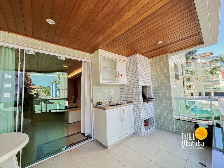 12/B_Grand Beach. Reserve sem taxas, piscina echurrasqueira
