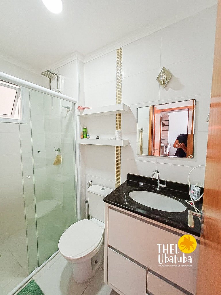 Melhor preço. Praia Grande Ubatuba, 2 quartos, piscina