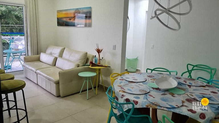Thel Ubatuba - Apto 11/C, Saint Barth - Praia Grande