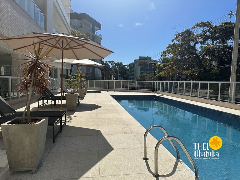 Melhor preço. Reserve sem taxas, apto novo, piscina