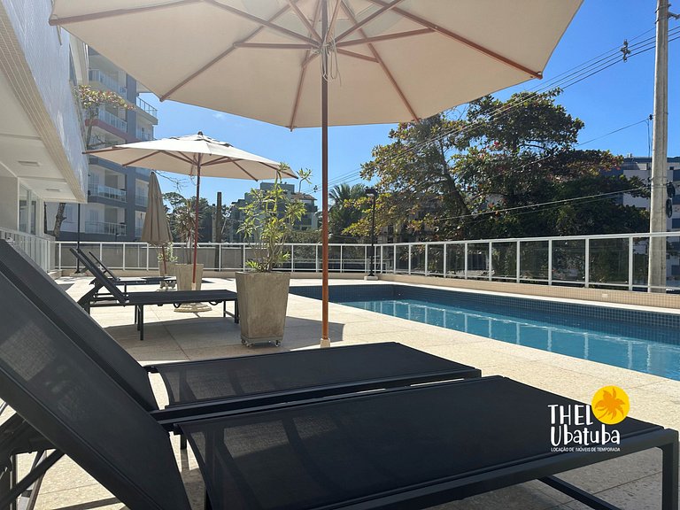 Melhor preço. Reserve sem taxas, apto novo, piscina