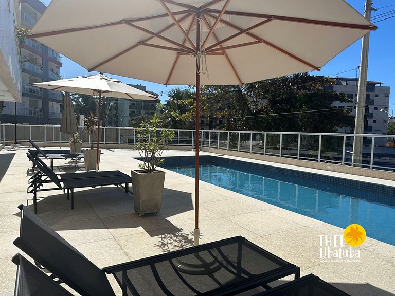 Melhor preço. Reserve sem taxas, apto novo, piscina