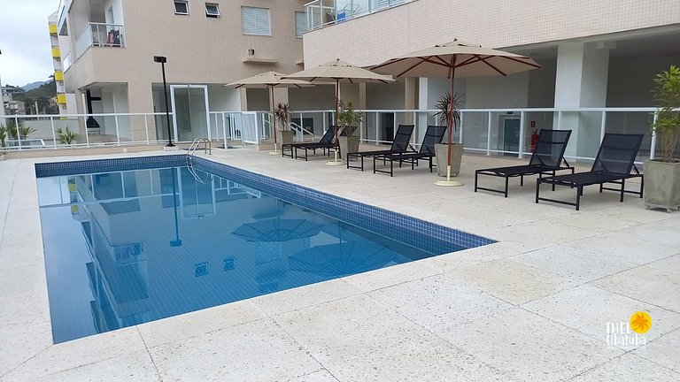 Melhor preço. Reserve sem taxas, apto novo, piscina