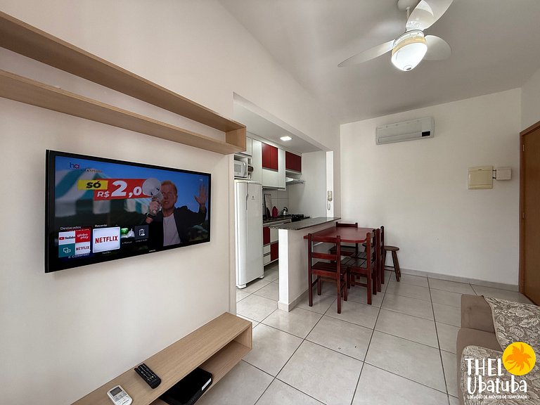 Apartamento Ubatuba, piscina, facil acesso, Jardim das Palme