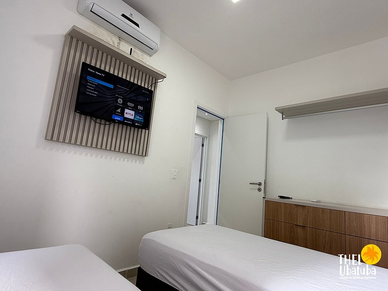 Melhor preço. Reserve sem taxas, apto novo, piscina