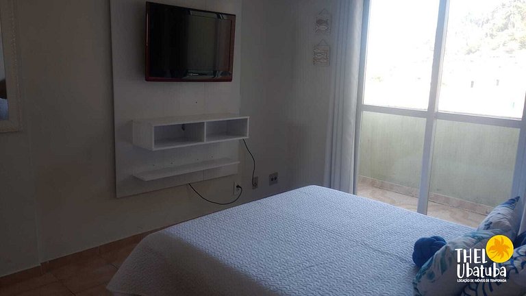 Cobertura Praia Grande com Ar e Churras 13 pessoas