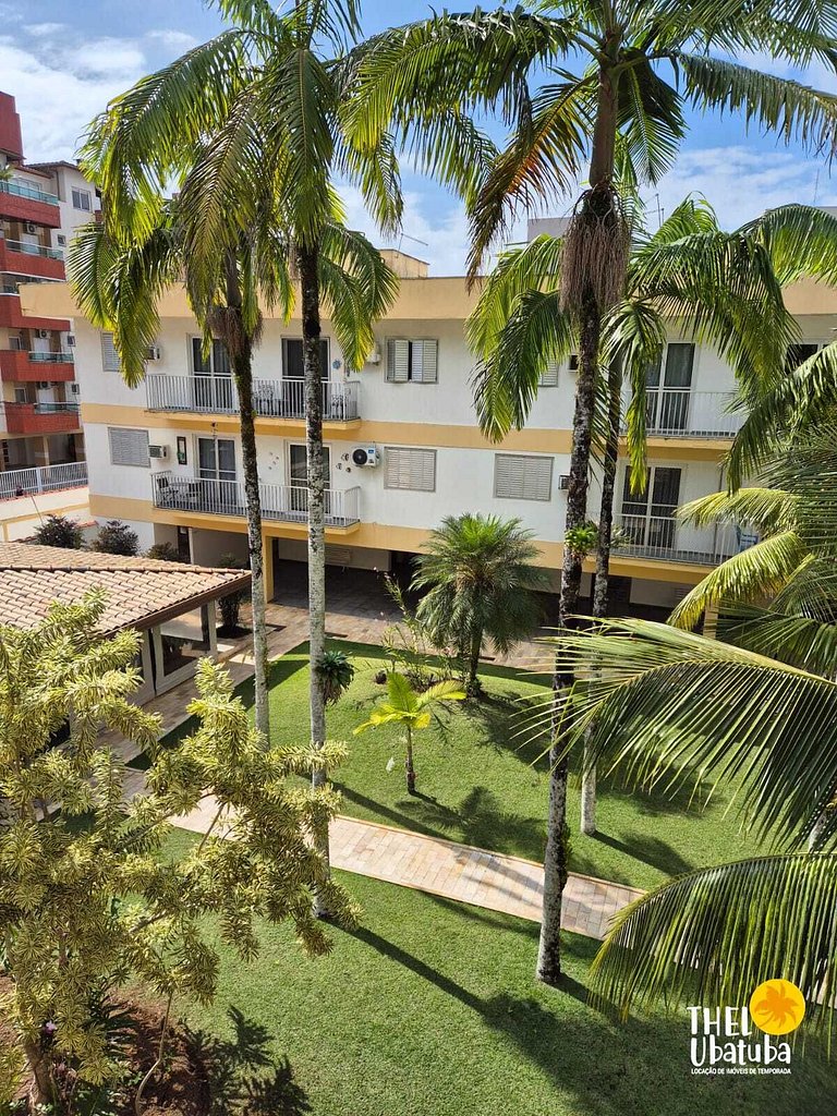 Praia Grande – Apto 2 dorms com Piscina 6 pessoas