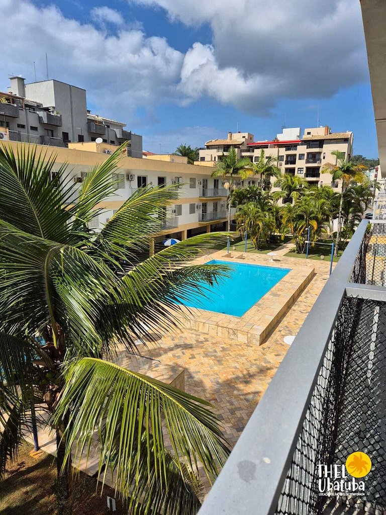 Praia Grande – Apto 2 dorms com Piscina 6 pessoas