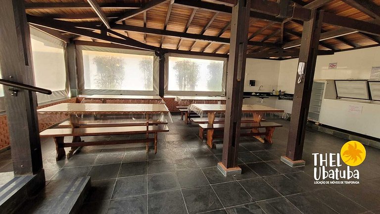 Praia Grande – Apto 2 dorms com Piscina 6 pessoas