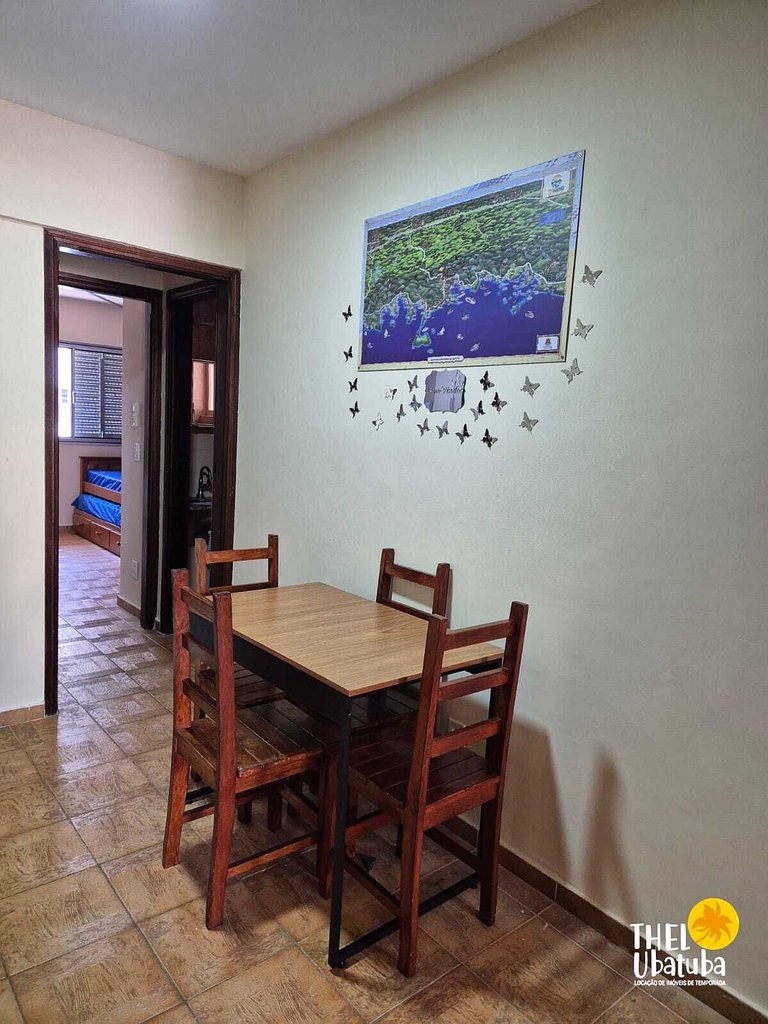 Praia Grande – Apto 2 dorms com Piscina 6 pessoas