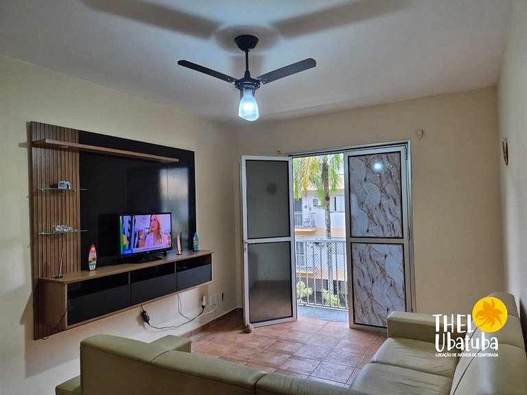 Praia Grande – Apto 2 dorms com Piscina 6 pessoas