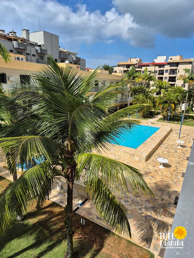 Praia Grande – Apto 2 dorms com Piscina 6 pessoas