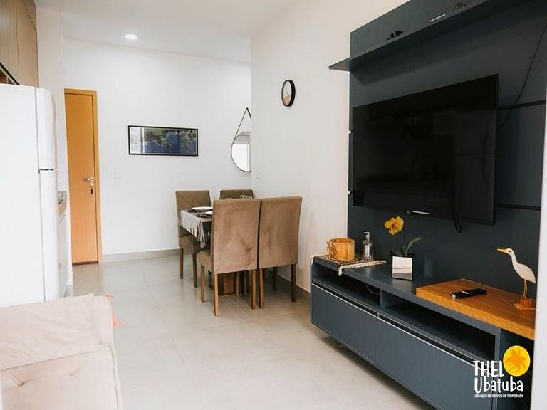 Apartamento temporada em Ubatuba Praia Grande perto da praia