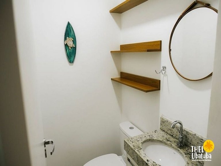 Apartamento temporada em Ubatuba Praia Grande perto da praia