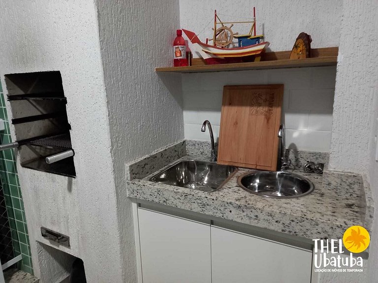 Apartamento temporada em Ubatuba Praia Grande perto da praia