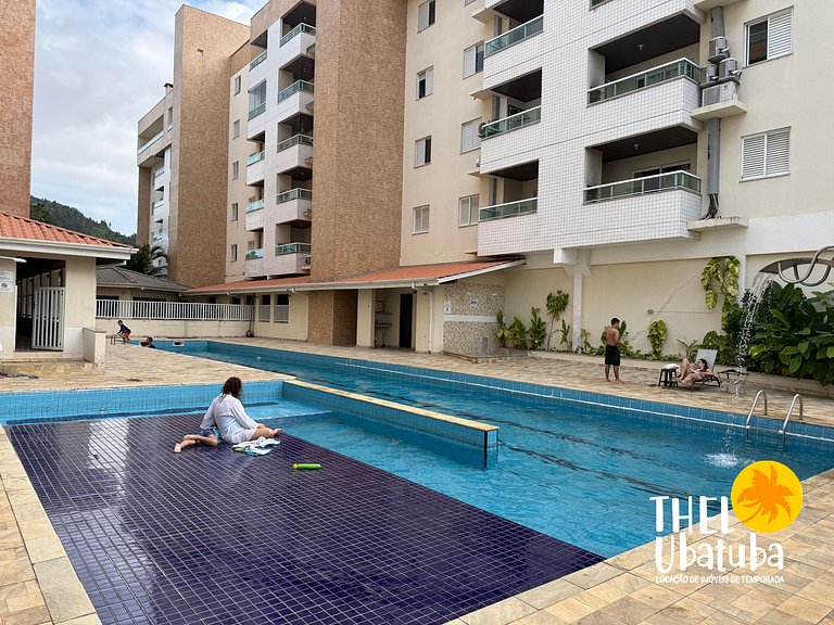 Apto nas Toninhas Temporada com piscina e churrasqueira