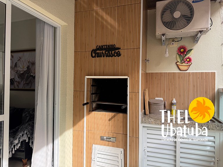 Apto nas Toninhas Temporada com piscina e churrasqueira