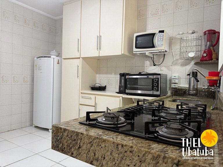 Praia Grande – Apto 2 dorms com Piscina 6 pessoas