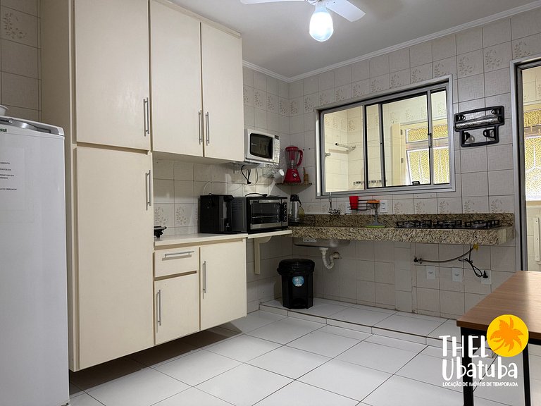 Praia Grande – Apto 2 dorms com Piscina 6 pessoas