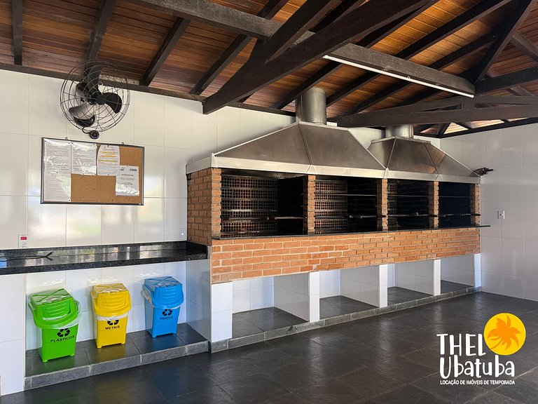 Praia Grande – Apto 2 dorms com Piscina 6 pessoas