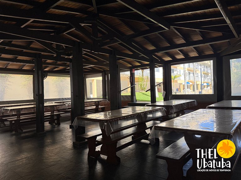 Praia Grande – Apto 2 dorms com Piscina 6 pessoas